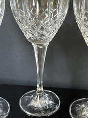 Mikasa Crystal Coventry VT200 Wine Glass 8 5/8″ Tall PERFECT 10 Oz. Set Of 3 ,
