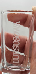 Luksusowa Vodka Square Shot Glass