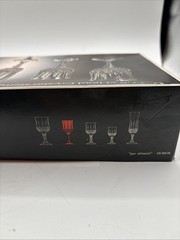 Set Of 6 Vintage Cristal D’Argues Longchamp Crystal Glasses No. 3 RARE