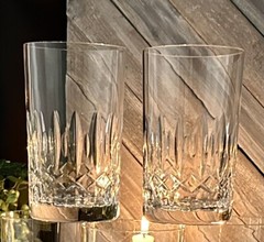 Vintage Atlantis Isabel Highball Glasses Blown Glass – Set of 7 Drinkware Set *