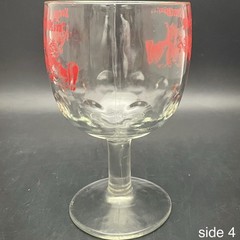 Bartlett Collins Pokee Keep On Truckin’ Goblet c1970s Made in USA 14oz 6” tall