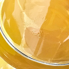 VTG Libbey Lemon Yellow Glass Tumblers Set of 4 Large 16oz Iced Tea Glasses 6.5″