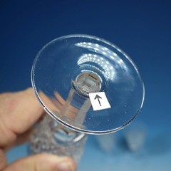 Waterford Crystal – Alana Pattern – 6 Sherry Wine Glasses – 5 1/8 inches