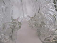 Set of 2 Libbey Cowboy Boot Vtg. Glasses Canada & Mexico Identical Glasses Ex.