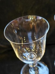 Provence by Baccarat Crystal 5 5/8″ Set of 2 Pair Claret Red Wine Glasses