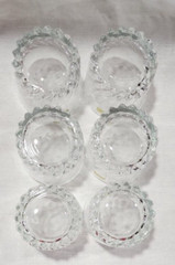 Luminarc J.G. Durand D’Arques France Crystal Old Fashioned Rocks Set of 6