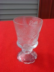 Tiara Glass Ponderosa Dinnerware-Pine Cones
