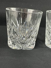 Gorham Cherrywood 3.5″ Old Fashioned Crystal Glasses Set Of 2
