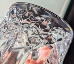 ONE *Chipped* 3.25″ WATERFORD Crystal LISMORE CONNOISSEUR Tumbler GLASS 6.1 oz