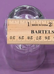 Vtg St. George Crystal American Heritage Set of 4 Beverage Glasses 24% Lead USA