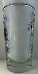 Vintage Drinking Glass Ottawa Display Fireworks Marne Michigan Native American