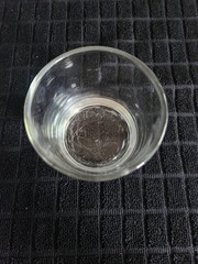 Vintage ‘Old Fashioned’ Glass by Libbey Glass Co Heavy Base Rocks Glass 3⅜» Tall