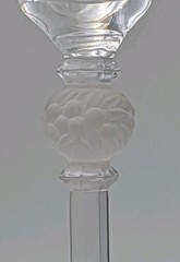 2 Mikasa Crystal Glass Promises Frosted Ball Stem 8 1/2″ Champagne Stems Flutes
