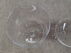 2 Mikasa Stephanie 9” Wine Goblets Wine Glass