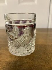 Hofbauer The Byrdes Collection Heavy Crystal Cut Double Old Fashioned Glass