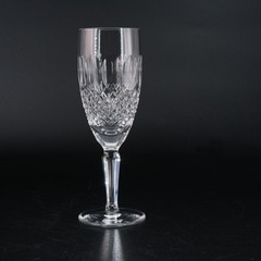 Waterford Crystal Colleen Pattern Champagne Flute VTG Ireland 7.25 in Signed