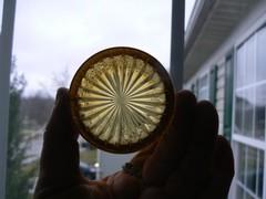 Canton Glass #1 unnamed Amber Tumbler circa 1887