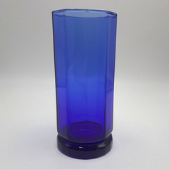 Anchor Hocking Essex Cobalt Blue Iced Tea Glass Vintage Tumbler 14 OZ