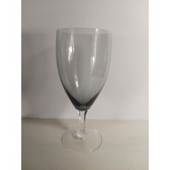 Fostoria Debutante 7 Piece Lot Gray 1 Iced Tea, 4 Water, 2 Claret Wine