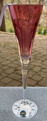 Waterford Crystal Winter Wonders Rose Champagne Glass Flute New