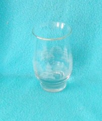 Vintage Libbey Winter White Frosted Pine Tree Tumbler Arby’s Holiday