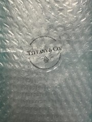 Tiffany & Co Crystal Glass Champagne Flutes – Set of 2 per box, NIB 9 5/8” tall