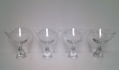 Holmegaard PRINCESS 3-3/4″ Champagne Glasses SET OF FOUR More Items Here