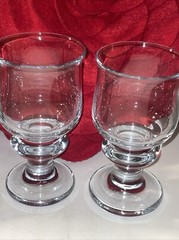Holmegaard Tivoli Copenhagen 2 Glasses White Wine Sherry