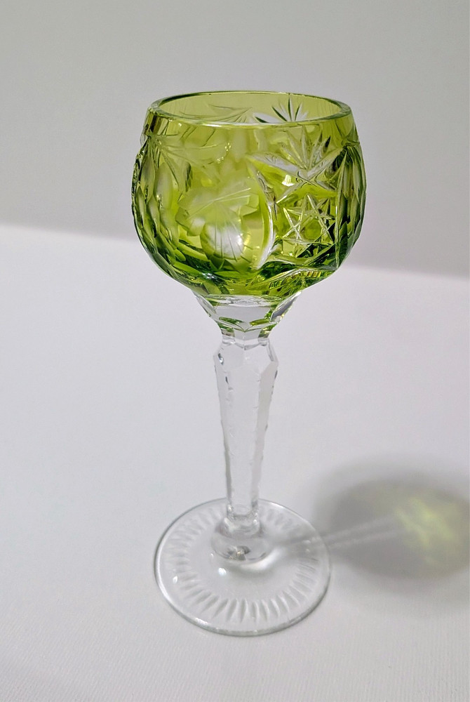 Nachtmann TRAUBE Chartreuse Cut to Clear Crystal Liquor Cordial Glass: 4.5″, 1oz