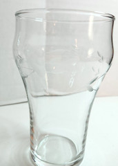 Princess House «Soda Shop» Style Drinking Glasses Set of 4 Etched 5″ Tall