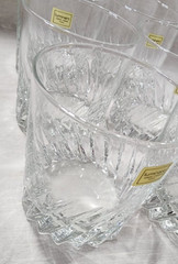 Luminarc J.G. Durand D’Arques France Crystal Old Fashioned Rocks Set of 6