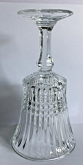 Vintage Fosteria Aspen Stem 2861 Water Goblet Wine Glass 7.25″ Clear 9 Oz