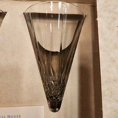 Princess House – Crystal – Champagne Flutes – Qty. 2 – 9 in. Tall – 892 Germany