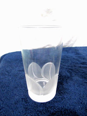 8 Crystal D’Arques J G Durand Frosted 5 3/8″ Highball Glasses France