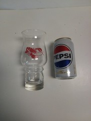 1980s Libbey Red Lobster Logo Pint Beer Hurricane Glass VTG Barware,UNUSED