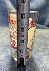 VTG State Song Souvenir Glass 5″ New York