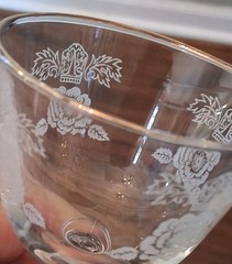 4 Libbey Homer Laughlin Queen Esther Liquor Cocktail Glasses 1 – 3.75″, 3- 5″