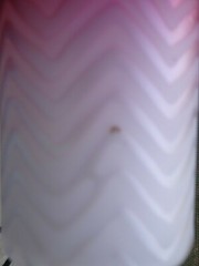 Mother of Pearl Phoenix Mt. Washington Glass HERRINGBONE RUBINA SATIN Tumbler