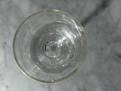 Vintage Gorham Andante Gold Trim White Wine Glasses 7 1/2″ Pair