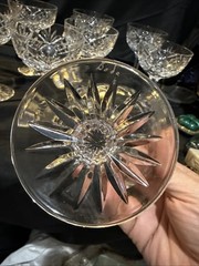 Kosta Boda Helga Set Of 8 Champagne Coupe Glasses 5 3/8 In