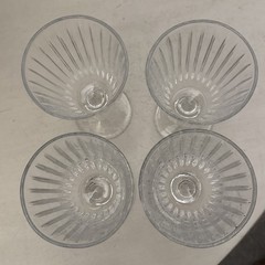 Clear Glass 6.5 in High 10 oz Capacity – Set Of 4