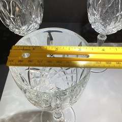 4 Waterford Marquis 13 oz Water Goblets “Markham” 8.5”H 3.5”W Germany