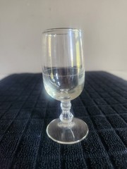 Vintage Brandy Glass by Libbey Glass «Columbian Clear» Pattern 4⅛ Line in Middle