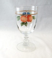 Mikasa FRUIT PANORAMA 16 oz Goblet(s) EXCELLENT
