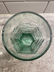 Libbey Chivalry Green Flat Cooler 6 1/4″ Water Glass Tumbler