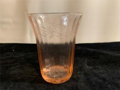 Jeanette Pink Cherry Blossom 9 oz Flat Tumbler