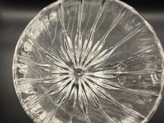 Set of 2 ~ Mikasa «PARK LANE» Crystal ~ Water Goblets ~ 6 3/4″ Tall