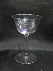 Iridescent Optic: Liquor Cocktail, 4 1/4″ Tall, As Is — MG#076
