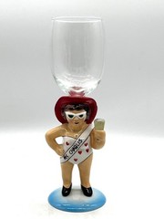 Vintage Westland Funseekers Janice Joplin Ms Chablis 2005 Collectible Wine Glass