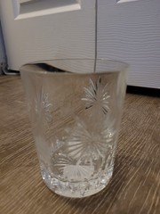 Waterford Crystal Snowflake Wish Goodwill Rocks Glass, W/tags